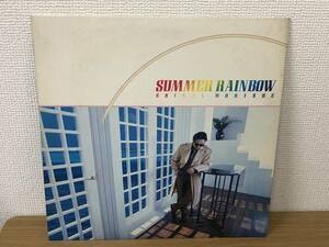 LPレコード 国内盤/見本盤/プロモ盤 非売品 SUMMER RAINBOW サマーレインボー / 森末慎二 1988年 L-12609 ジャンク 現状渡し21