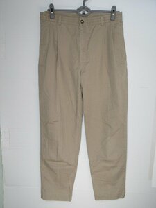 メンズパンツベージュ L.L.Bean アウトドアウエア M182