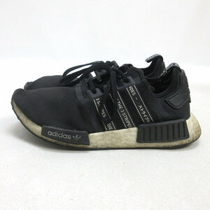 Q■【27cm】アディダス/ADIDAS NMD_R1 エヌエムディー FX1033ランニングシューズ■黒MENS/26【中古】古】