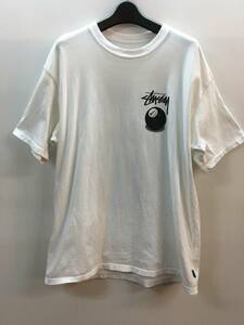 NIKE×STUSSY　ナイキ×ステューシー エイトボール M ホワイト Tシャツ DO9322-100