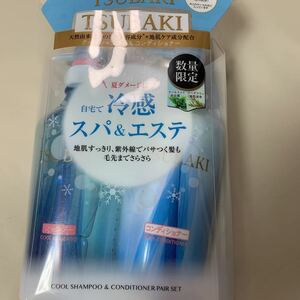 B0677 TSUBAKI クール　ポンプペア　シャンプー　コンディショナー　450ml