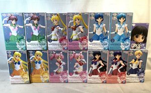 1円～ 未開封 美少女戦士セーラームーン Qposket glitter&glamours フィギュア 14点まとめ マーキュリー マーズ 他 ☆良品☆[34-0329-M1]