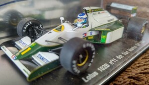 スパークモデル 1/43 ロータス・102B・ジャッド 1991 サンマリノGP5位 ミカ.ハッキネン spark Mika.Hakkinen 1991 San Marino GP 5th Lotus