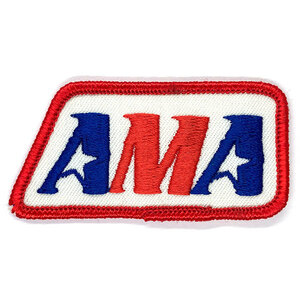 ＡＭＡ アメリカモーターサイクル協会 ビンテージ パッチ AMA Vintage Patch ワッペン American Motorcycle Association Wappen