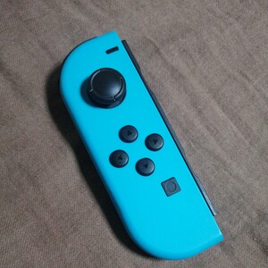 Nintendo Switch ニンテンドー スイッチ ジョイコン 左 Joy-Con (L) ネオンブルー 動作確認 綺麗 ネコポス 税なし