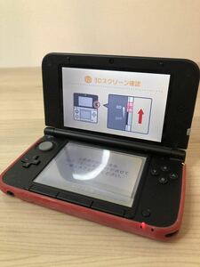 ♪ 任天堂 ニンテンドー3DS LL ワンピース ルフィレッドver. ゲーム機 Nintendo 本体のみ 通電確認済み