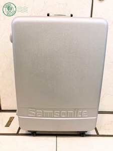 2404503816　▽ Samsonite サムソナイト キャリーバッグ シルバー系 キャリーケース スーツケース トラベル 旅行鞄 大容量 中古