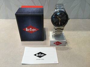 【新品】LeeCooper LC06292.350 腕時計 ブラック☆未使用