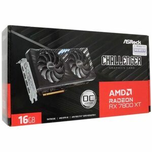 ASRock製グラボ Radeon RX 7800 XT Challenger 16GB OC PCIExp 16GB [管理:1000026914]