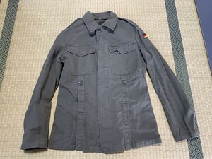 モールスキン ドイツ軍 ミリタリーシャツ ミリタリージャケット サイズ1