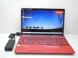 ☆1円☆第8世代☆富士通☆LIFEBOOK AH53/B3☆高解像度1920×1080☆Core i7 1.80Hz/8GB/1TB/BD/無線/Bluetooth/カメラ/Office/DtoD領域☆