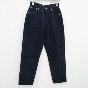 LENO LUCY CORDUROY PANTS 定価23100円 コーデュロイ サイズ01 パンツ ネイビー リノ 3-1108T 212246