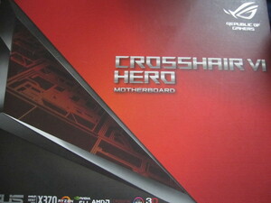 ASUS ROG CROSSHAIR VI HERO X370 AM4 DDR4 USB3.1 SATA6Gb/s ゲーミングマザーボード