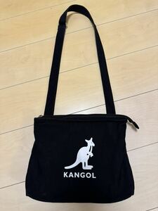 【KANGOL】ショルダーバッグ ブラック 