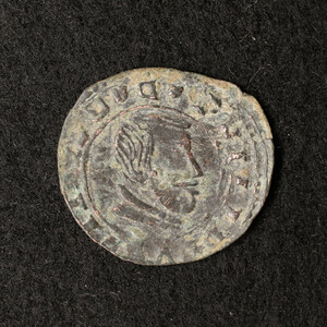 スペイン フェリペ4世時代 8マラベディ銅貨（1600年台）[E2065]コイン