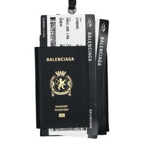 バレンシアガ BALENCIAGA 24SS PASSPORT PHONE HOLDER 787733 2AA3R パスポートフォンホルダー 中古 SB01