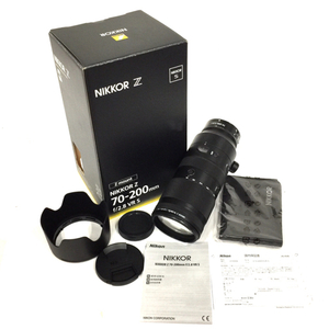 1円 Nikon NIKKOR Z 70-200mm 1:2.8 VR S カメラレンズ Zマウント オートフォーカス