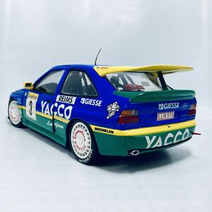 絶版品 UT model × MINICHAMPS 1/18 FORD ESCORT RS COSWORTH RALLVE MONTE-CARLO フォード エスコート RS コスワース モンテカルロラリー