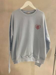 【Family First】Heart Sweatshirt LIGHT BLUE