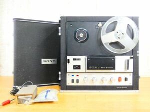 SONY TAPECORDER TC-365 ソニー オープンリールデッキ テープレコーダー オーディオ機器 ※通電OK ジャンク＠120(5)