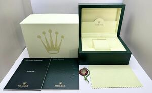 【ロレックス】◎ROLEX◎モスグリーン　緑　空箱　腕時計　付属品　冊子　タグ　39137.04　M2