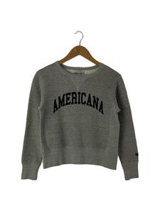 Americana◆スウェット/M/コットン/GRY