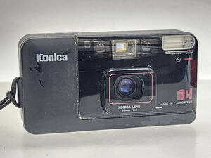 8097★ R50620　KONICA コニカ　A4　コンパクトフィルムカメラ ★