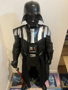 送料無料　STARWARS スターウォーズ ダースベイダー 48インチ　全高約120cm フィギュア 動作確認済み付属品完備