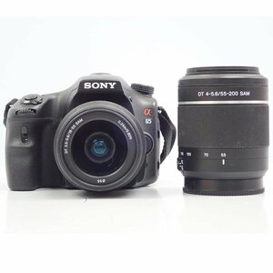 1円【一般中古】SONY ソニー/訳あり デジタル一眼カメラ ダブルズームレンズキット/α65 SLT-A65V/62