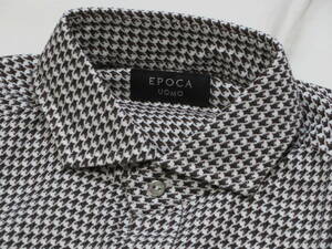 EPOCA UOMO エポカウォモ　高級長袖千鳥格子シャツ　Sサイズ 25,300円 44