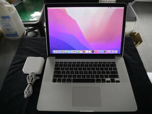 Apple　MacBook Pro (Retina, 15-inch, Mid 2015) (Core i7 2.8GHz/16GB/Iris Pro/1TB SSD/15inch/macOS Monterey 12.7.4)　動作確認済