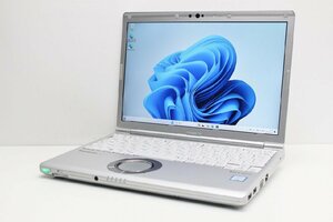 ノートパソコン Windows11 中古 Panasonic レッツノート CF-SV8 第8世代 Core i5 SSD256GB メモリ8GB Windows10 カメラ 12.1インチ