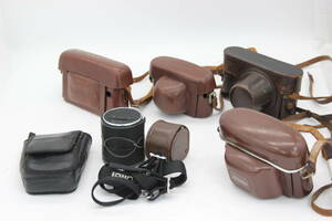 【返品保証】 ライカ Leica フォクトレンダー Voigtlander など革ケース多数 s2703