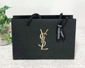 イヴ・サンローラン YSL「YVE SAINTLAURENT」ミニショッパー (1183) 紙袋 ショップ袋 ブランド紙袋 小物・コスメ箱サイズ 折らずに配送