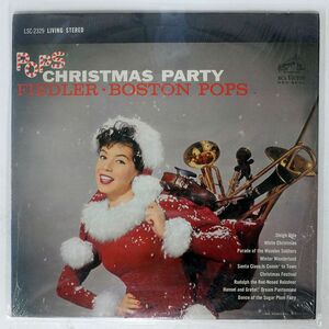 米 ARTHUR FIEDLER/POPS CHRISTMAS PARTY/RCA RED SEAL LSC2329 LP