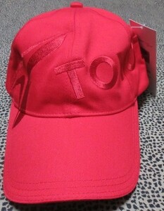 Panasonic TOYOTA Racing キャップ　帽子　赤　刺繍