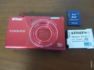 【送料無料】Nikon ニコン COOLPIX S6200 クールピクス コンパクトデジタルカメラ　
