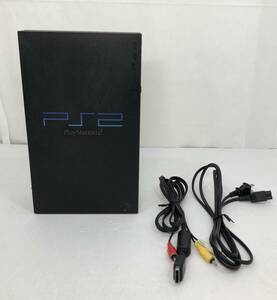 ■ゲームハード PlayStation2 SCPH-39000 プレイステーション2 PS2 ブラック【中古】本体・電源・AVケーブルのみ