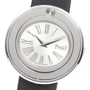 【PIAGET】ピアジェ ポセション K18WG 1Pダイヤ P10402 クォーツ レディース_699472