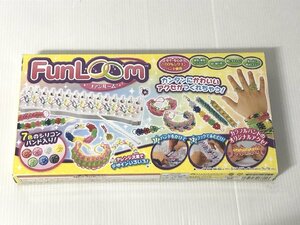 FUNLOOMファンルーム バンド7色 赤、ピンク、白、黄、緑、青、黒 ゴム アクセサリー作り 中古 送料350円