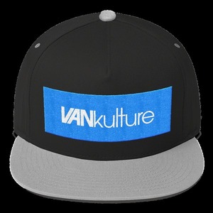 VANkulture ベースボールキャップ ブラックｘグレー スナップバック USDM JDM HDM ミニバン バンカルチャー