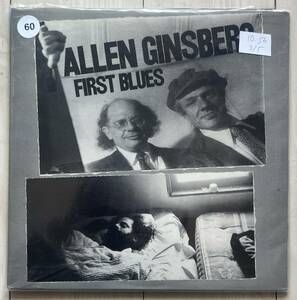 【US盤オリジ】Allen Ginsberg First Blues　John Hammond Records Arthur Russell 参加 ロック ブルース