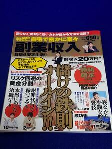 雑誌　副業収入　こんな時代ですから・・・自宅で密かに楽々副業収入　目指せ安定生活　儲けの鉄則　これで私は今ここヤフオクにいる　はは