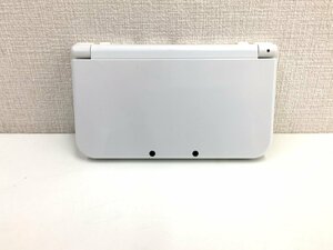 ▲二宮店▲【中古品】4-33 任天堂 Nintendo Newニンテンドー3DSLL RED-001 本体のみ 通電/初期化済み ホワイト