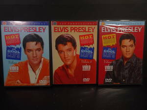 【■】エルヴィス・プレスリー DVD Elvis Hot Shots and Cool Clips Volume 1.2.3 希少 Vol.3 未開封