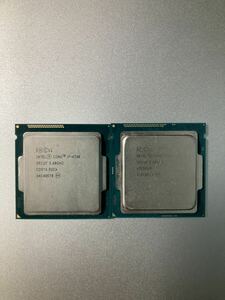 CPU Intel Core i7-4790 2枚セット【売り切り】