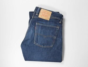 ● LEVIS ◆復刻 501xx デニムパンツ インディゴ W32 (66501 66前期モデル) ビッグE 赤耳 セルビッチ ジーンズ リーバイス LVC ◆2659/BT19