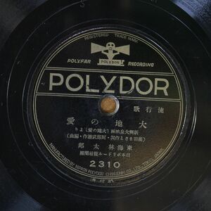 S118/SP盤/流行歌　愛の大地　東海林太郎/姉妹の歌　結城道子,澤雅子