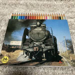 レトロ　デゴイチ　機関車　D51 1151 色鉛筆　三菱鉛筆　コレクション　色えんぴつ