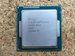 A13303)Intel Core i7-4770 3.40GHz LGA1150 SR149 中古